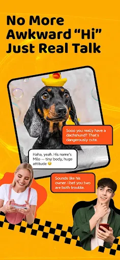 Uniee: Easy Chat & Local Date screenshot