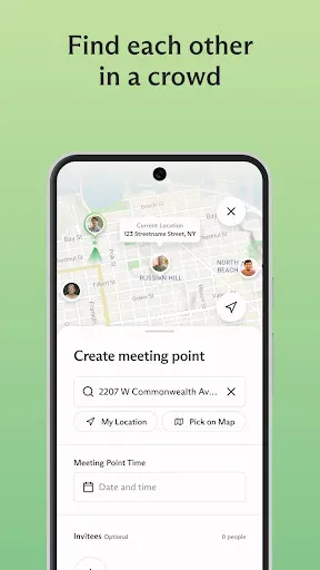 Gather: Share Family Locations screenshot