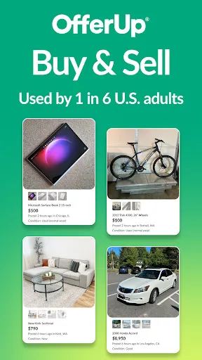 OfferUp Buy & Sell Marketplace screenshot