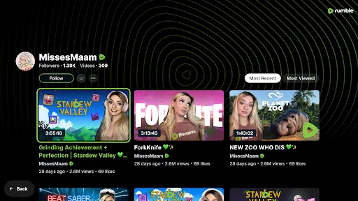 Rumble: Stream & Watch Videos screenshot