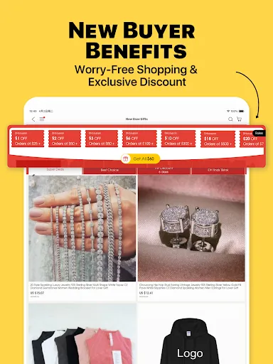 DHgate-online wholesale stores screenshot