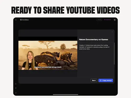 invideo AI: AI Video Generator screenshot