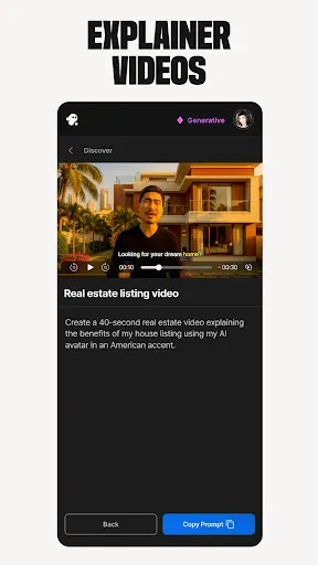 invideo AI: AI Video Generator screenshot