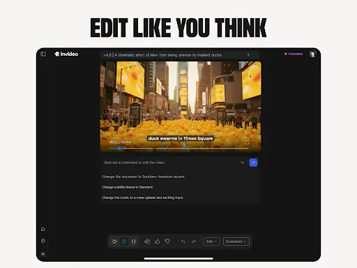 invideo AI: AI Video Generator screenshot
