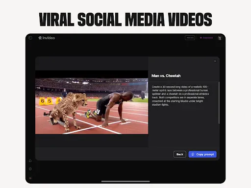 invideo AI: AI Video Generator screenshot