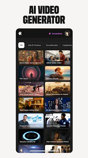 invideo AI: AI Video Generator screenshot
