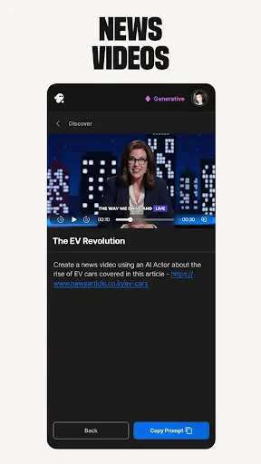 invideo AI: AI Video Generator screenshot
