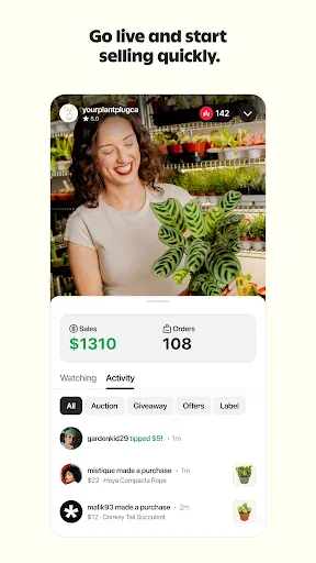 Whatnot: Shop, Sell, Connect screenshot
